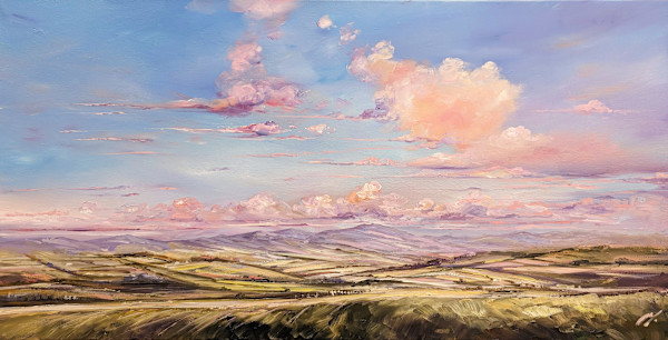 Summer Clouds, Glentress by Allison Young