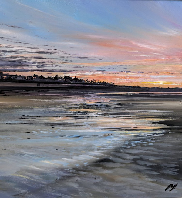 Rippled Shore  North Berwick by Allison Young