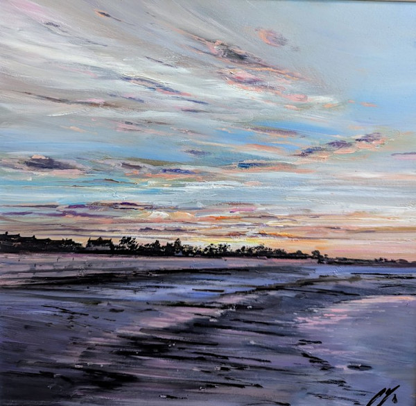 Summer Sunset North Berwick by Allison Young