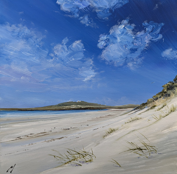 Clouds, Crossapol Tiree by Allison Young