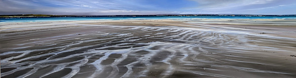 Receding Tide, Gott Bay, Tiree by Allison Young