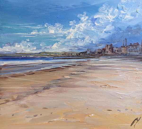 Blue Sky Portobello by Allison Young