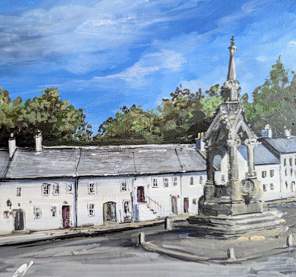 Atholl Memorial Fountain Dunkeld by Allison Young, Image 1.