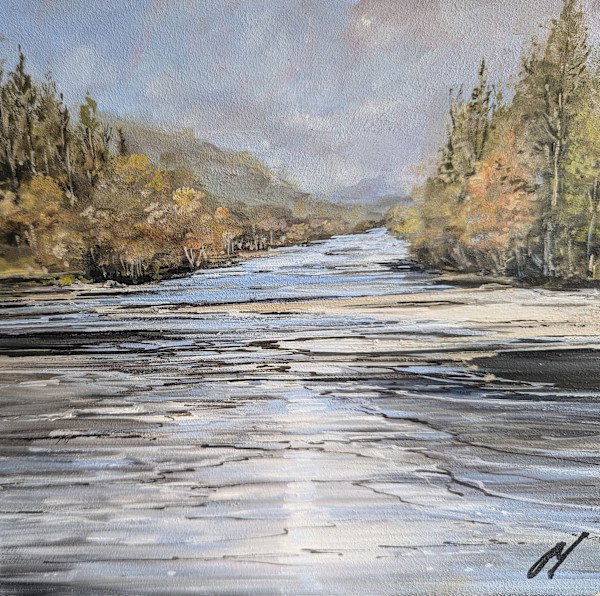 River Tay at Dunkeld Autumn by Allison Young, Image 1.