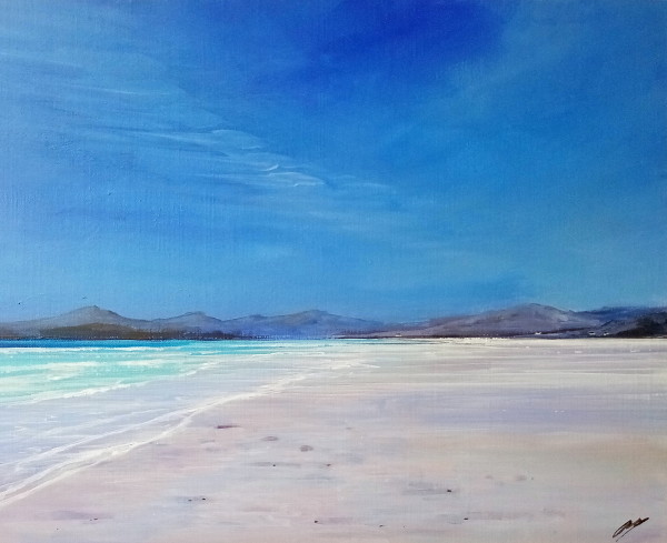 Beach at Scarista by Allison Young