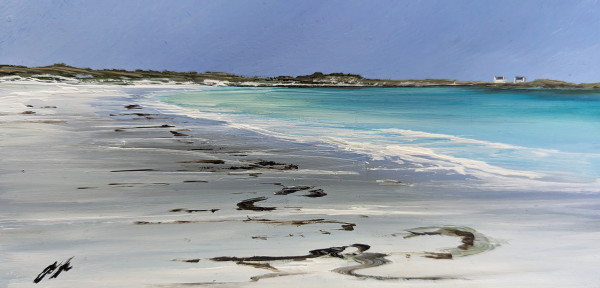Turquoise Sea Gott Bay Tiree by Allison Young