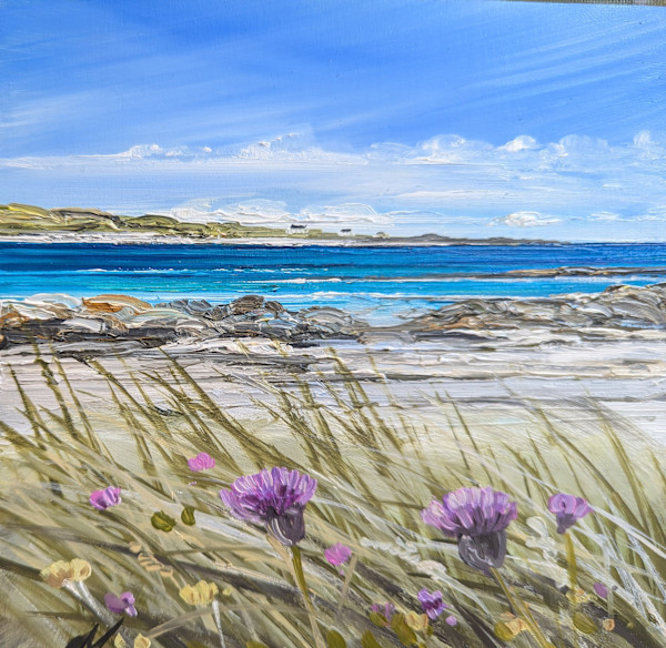 Thistles Barra by Allison Young