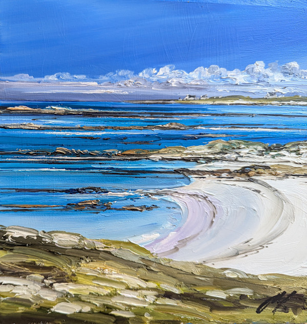 Towards Balephetrish Tiree by Allison Young