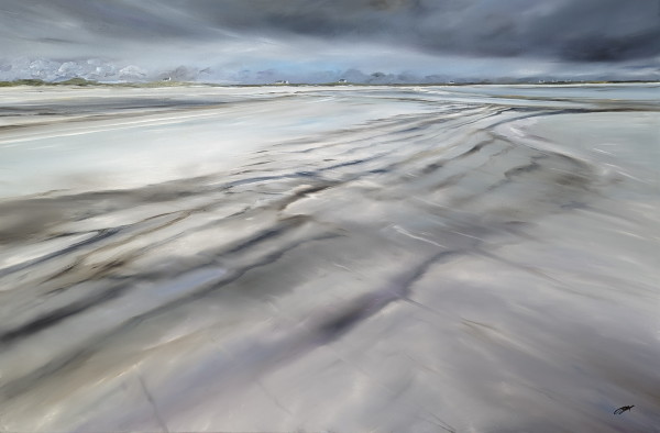 Windswept Shore, Gott Bay Tiree AY McG 0324 by Allison Young