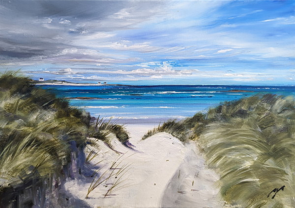 Onto the beach, Tiree AY McG 0324 by Allison Young