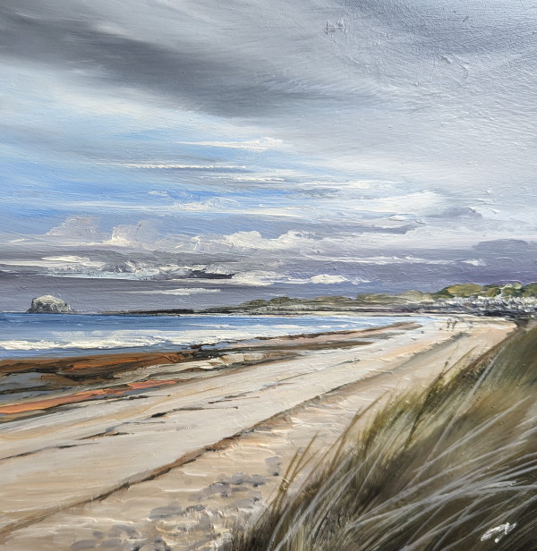 Onto the beach North Berwick by Allison Young