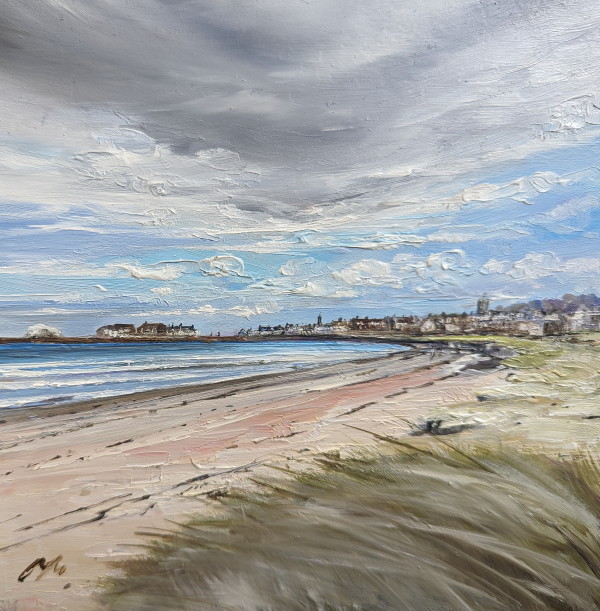 Beach Grasses North Berwick by Allison Young