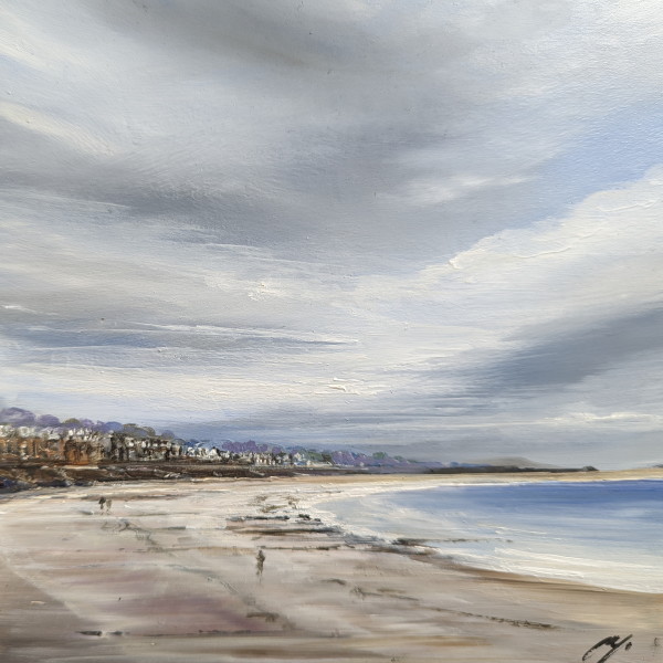 Pewter Sky North Berwick by Allison Young