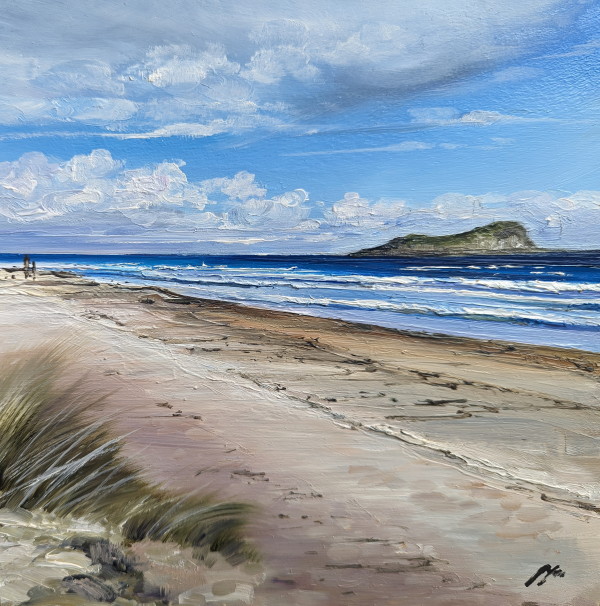 Blue Sky (Craigleith) North Berwick by Allison Young