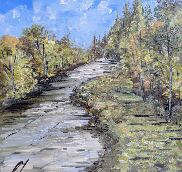 River Tweed at Peebles by Allison Young, Image 6.