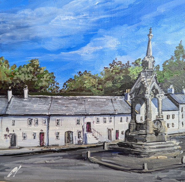 Atholl Monument Dunkeld by Allison Young