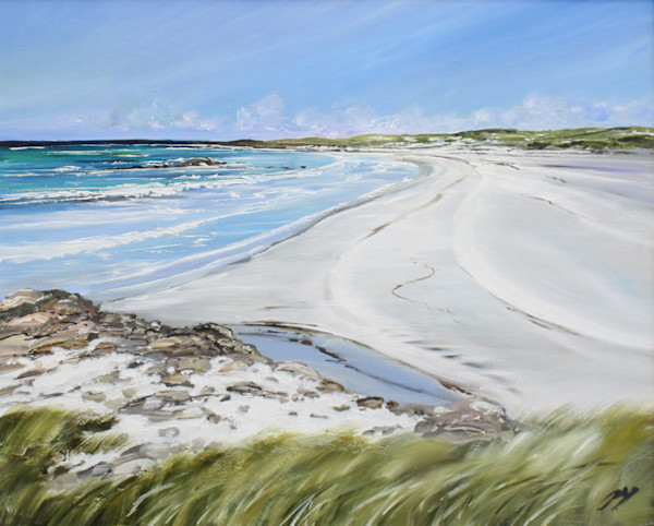 Down to the Beach Balevullin by Allison Young