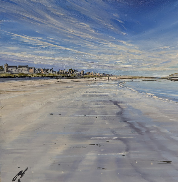 Empty Shore North Berwick by Allison Young