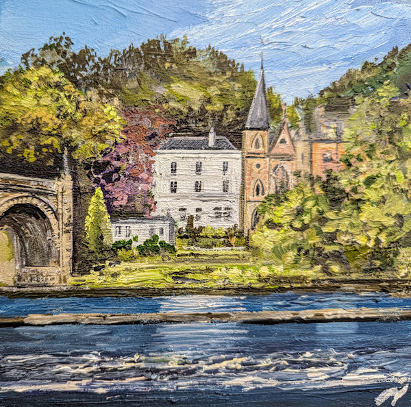 View from the Bridge Dunkeld by Allison Young