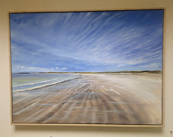 Sweeping Clouds Crossapol Tiree by Allison Young