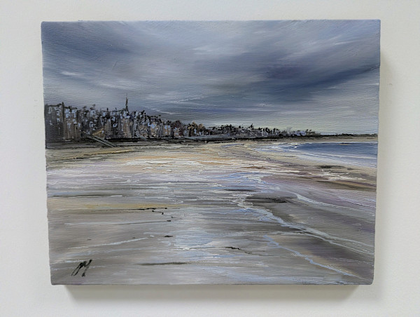 North Berwick Beach unframed by Allison Young