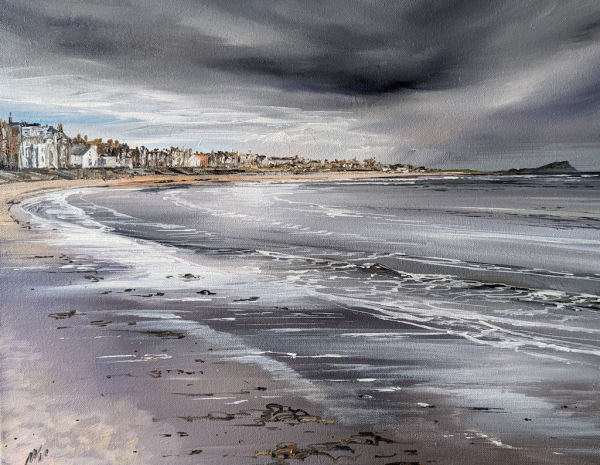 Storm Passing, North Berwick by Allison Young