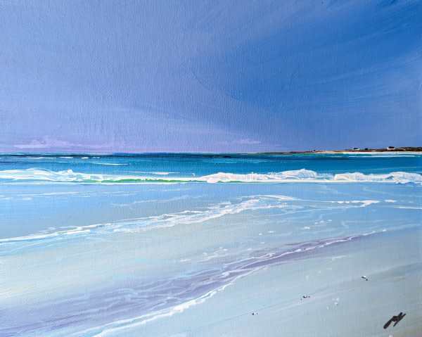 Gott Bay Tiree June by Allison Young