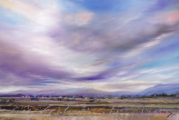 July Sky, Towards Ben Ledi by Allison Young