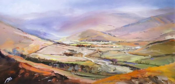 Cadesmuir Hill Peebles by Allison Young