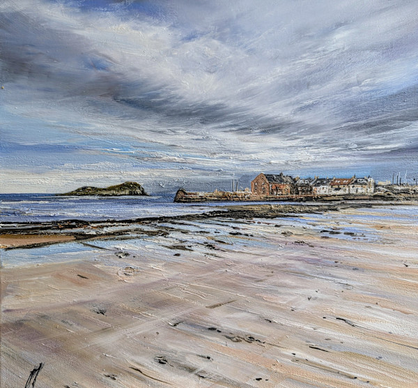 Craigleith Island from North Berwick by Allison Young