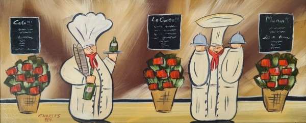 Chefs 1 by Charles Ben