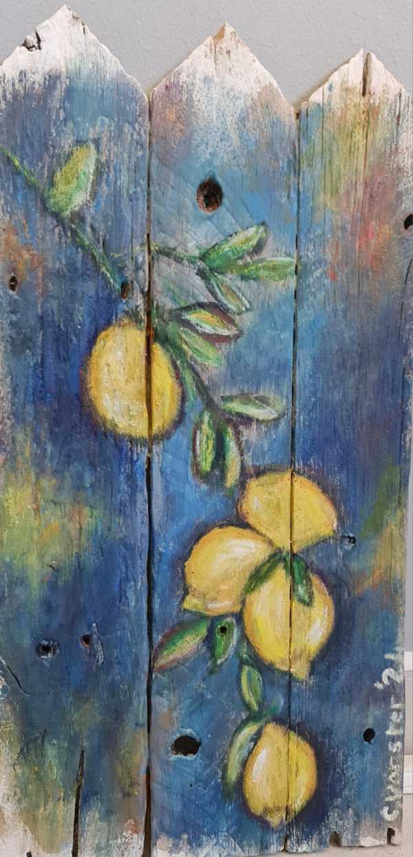 Picket Fence Lemons by Christien Vorster