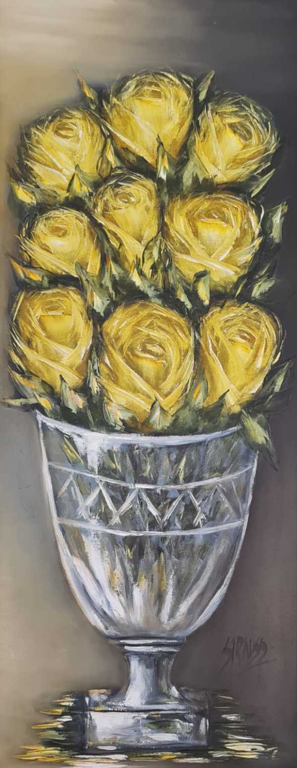 Yellow Roses by Steve Strauss
