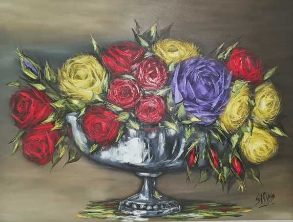 Roses Colourburst by Steve Strauss