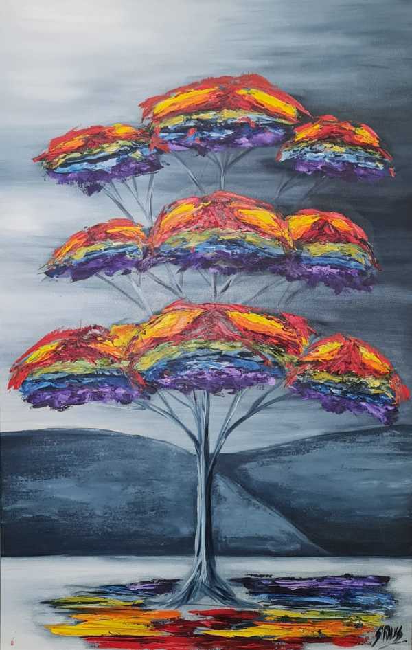 Rainbow Tree by Steve Strauss