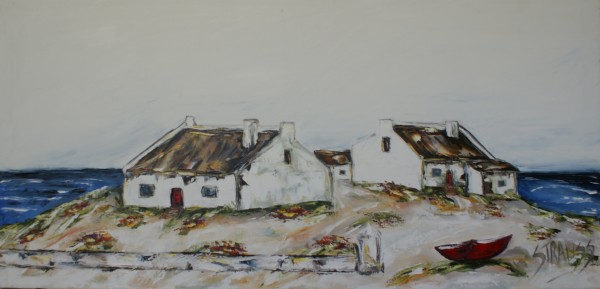 Fishermen's Cottages by Steve Strauss