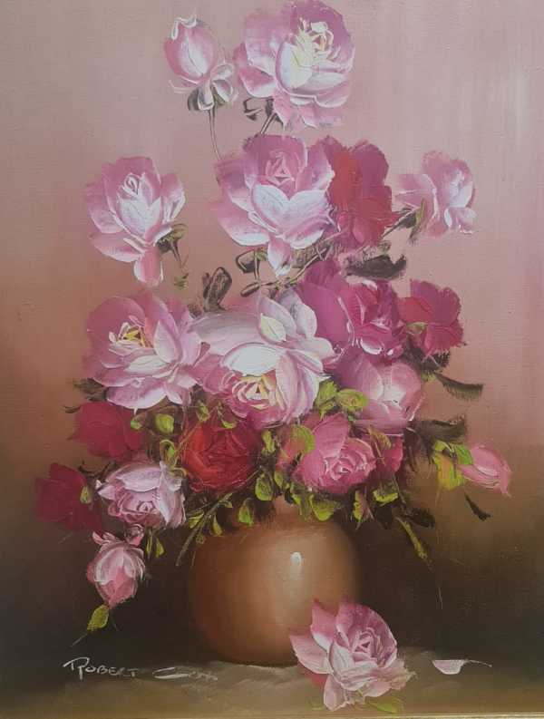 Pink Roses by Robert Cox
