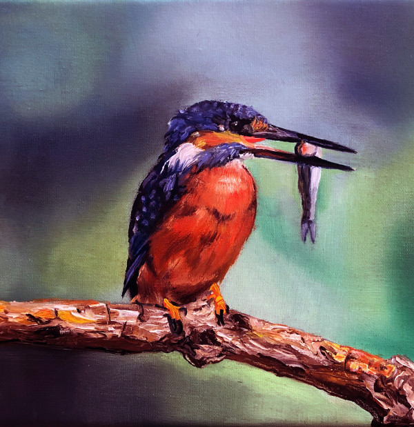 Kingfisher by Bobbe Jones