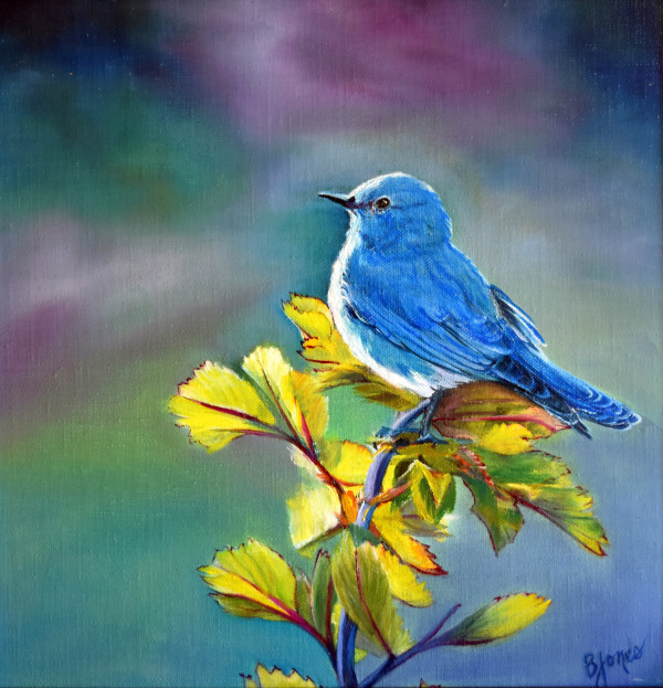 Mountain Blue Bird by Bobbe Jones