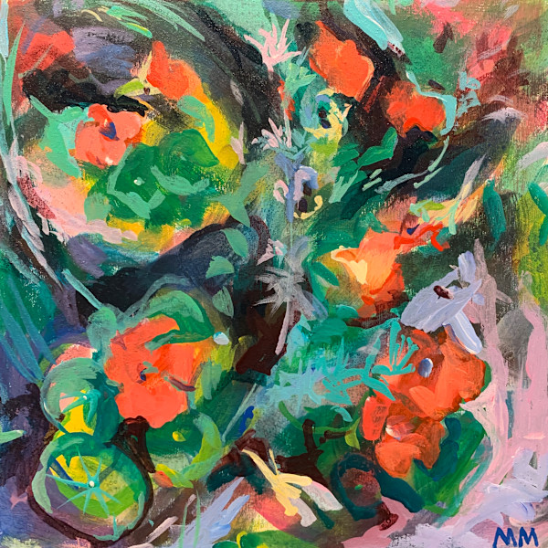Red Flowers by Marie Moone, Image 1.