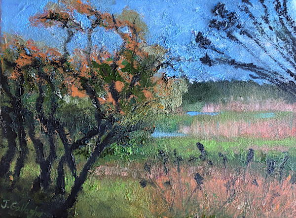Across the Marsh 2 by Janet Gallagher