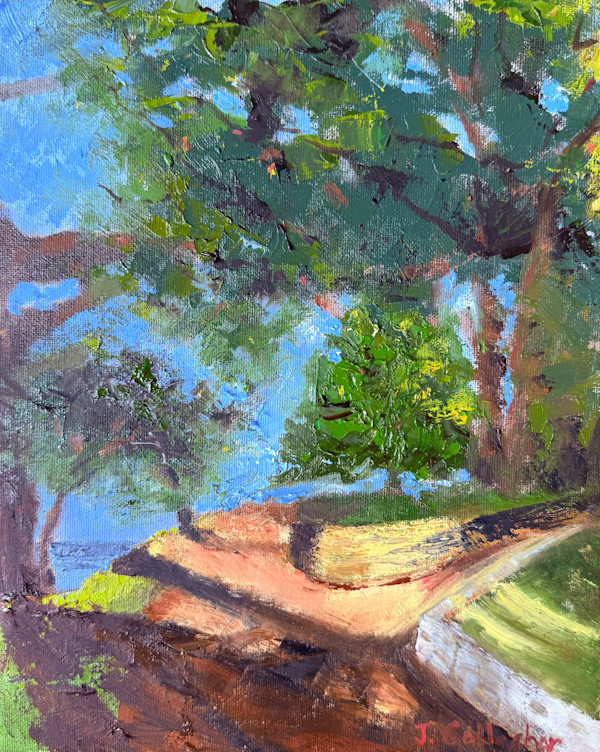 View from the Park by Janet Gallagher