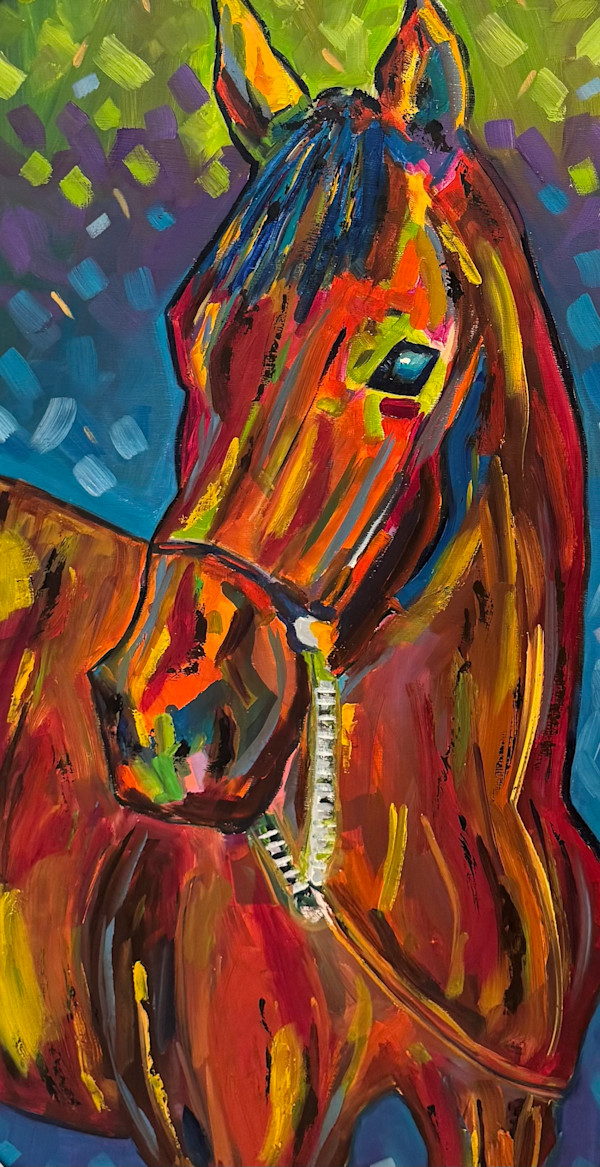Abstract Horse by David Sierra