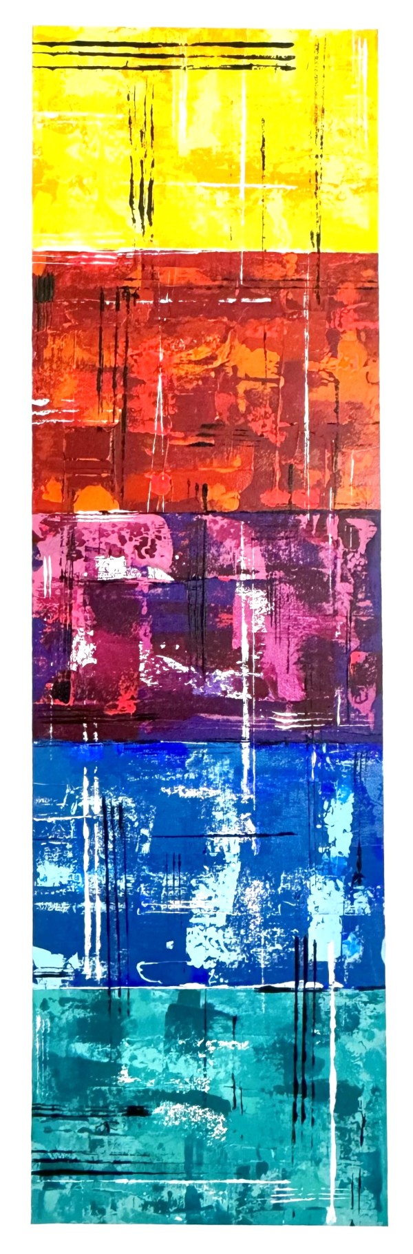 Colorblock in Yellow by Terri Sierra