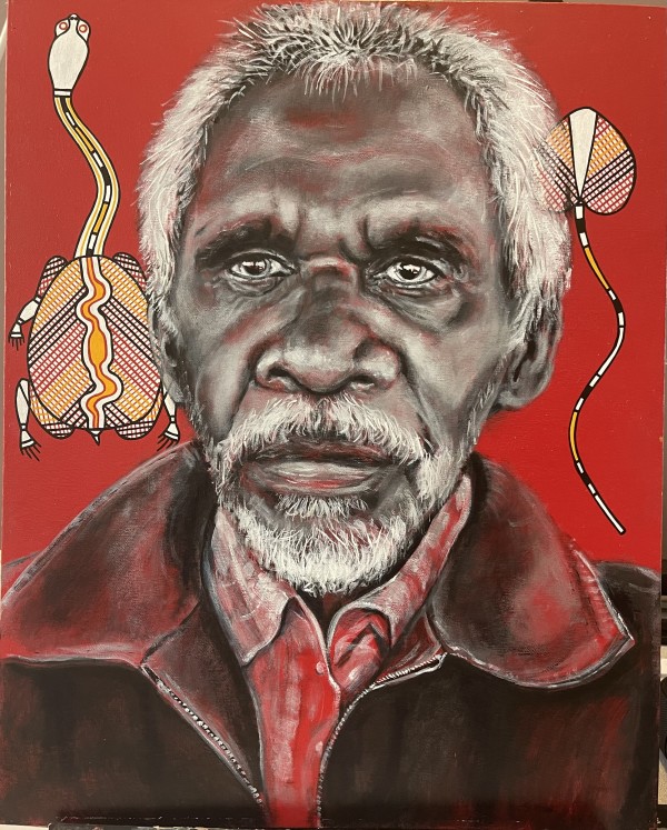 Proud Aboriginal Man by Catherine Miles
