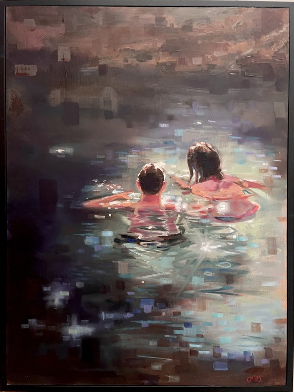 A Magical Moment At Katherine Hot Springs by Catherine Miles