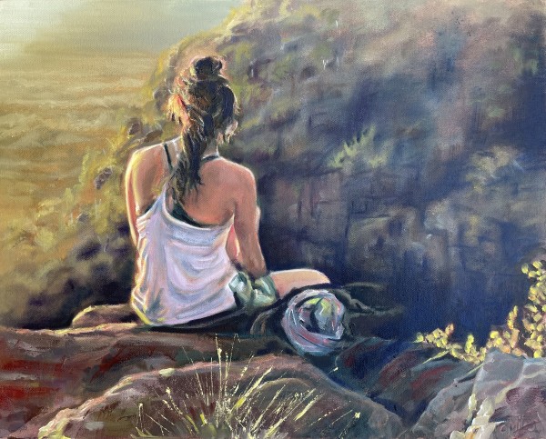 Breathing In At Nitmiluk by Catherine Miles