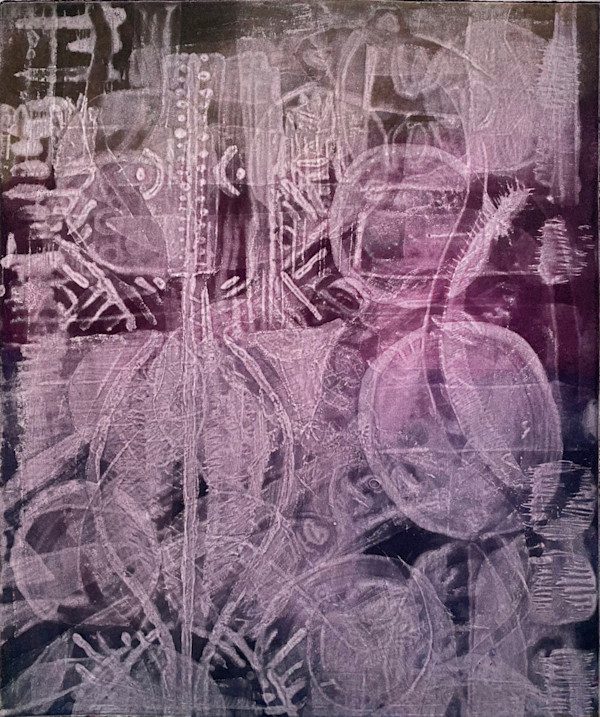 Silk_Aqua_1 by Ann Morris, Image 1.
