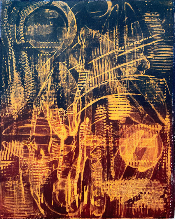 Silk_Aqua_4 by Ann Morris, Image 5.