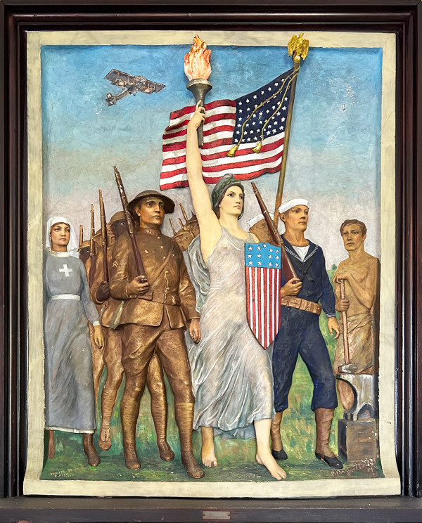 Victory Leading WWI Troops by P. Bryant Baker